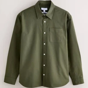 next men's regular fit long sleeve oxford shirt